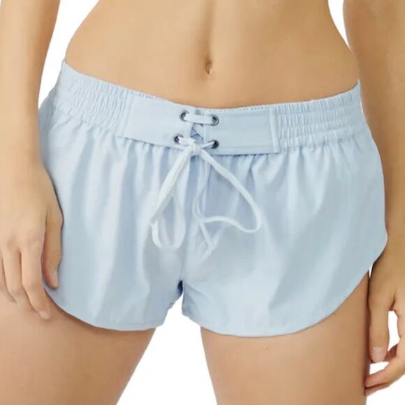 FP Movement Women's Easy Does It Shorts Size Medium Light Blue - Picture 1 of 8